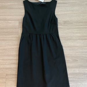 *NEW* Theory black wool dress